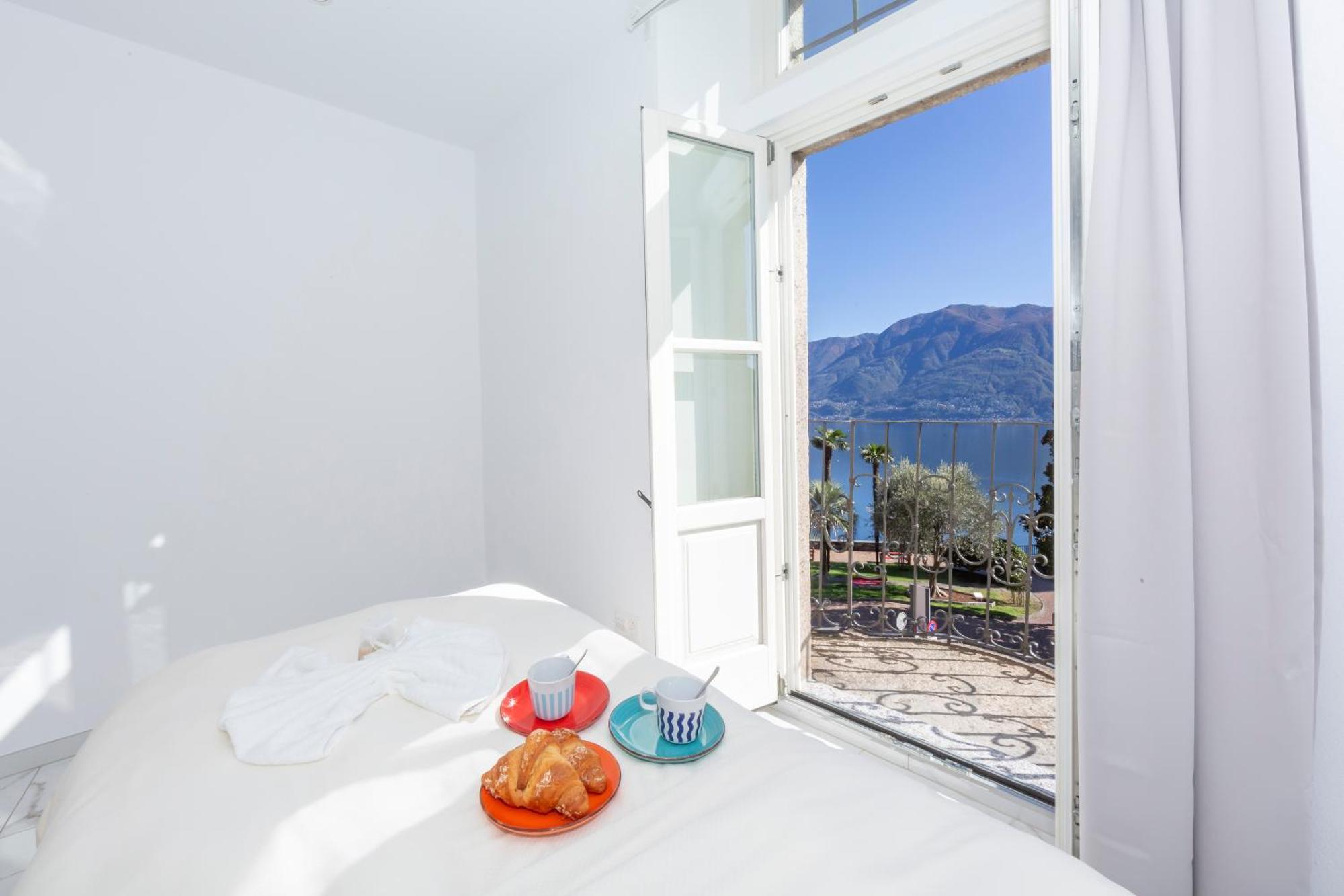 Yellow View Apartment - Happy Rentals Ronco sopra Ascona Exteriér fotografie