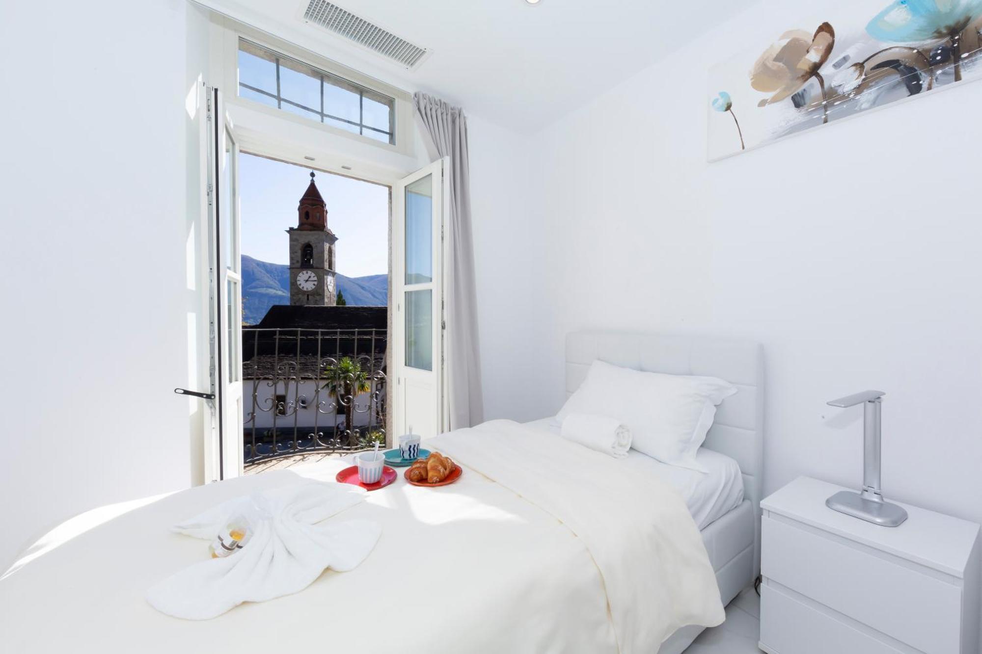 Yellow View Apartment - Happy Rentals Ronco sopra Ascona Exteriér fotografie